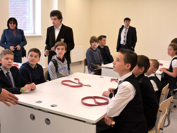 Встреча участников всероссийских и международных соревнований с министром образования и науки Челябинской области