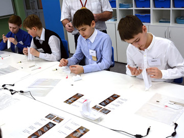 В детском технопарке «Кванториум» прошёл этап конкурса «Сердце отдаю детям»
