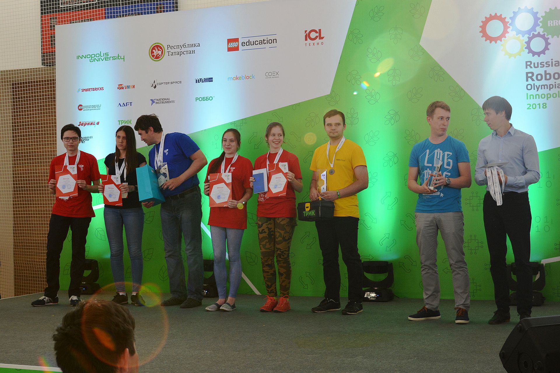 Команды Челябинской области завоевали три призовых места на Всероссийской олимпиаде роботов